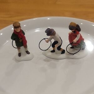 Department 56 Vintage Childs Play Miniature Winter Figurines Set